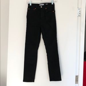 RE/DONE Originals size 24 black jeans